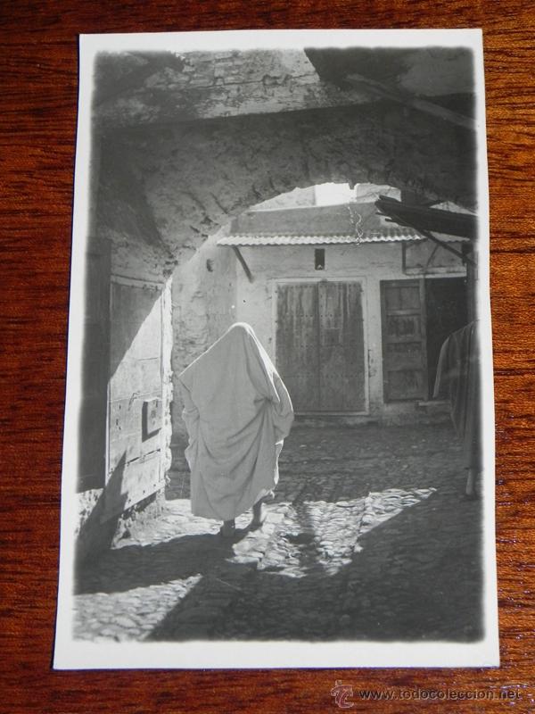 Cartoline: ANTIGUA FOTO POSTAL DE TETUAN - MARRUECOS - FOTO ROJO - NO CIRCULADA.