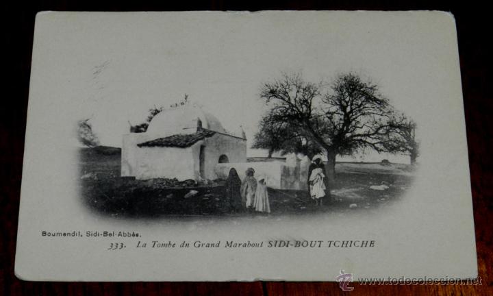 Cartes Postales: ANTIGUA POSTAL DE SIDI BOUT TCHICHE, LA TOMBA DE GRAN MARABOUT SIDI BOUT TCHICHE, N. 333, NO CIRCULA