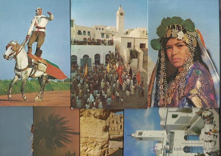 Cartoline: BONITO Y ANTIGUO LOTE DE 16 POSTALES DE TUNEZ VER FOTOS