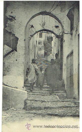Postales: POSTAL DE TETUAN , SUBIDA A LA CAZABA - Foto 1