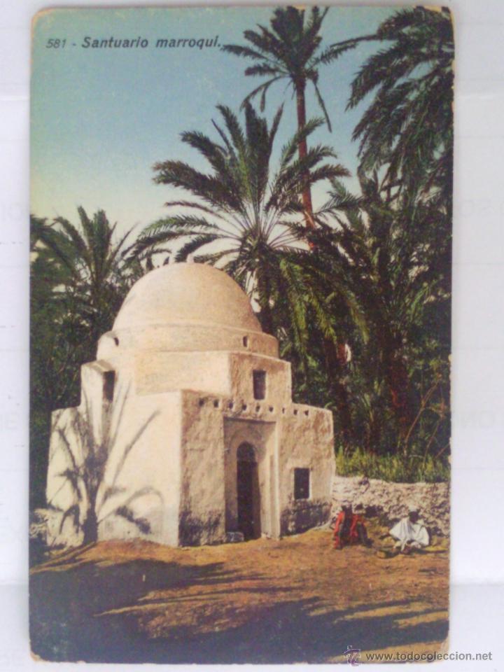 Postais: ANTIGUA POSTAL, SANTUARIO MARROQUI
