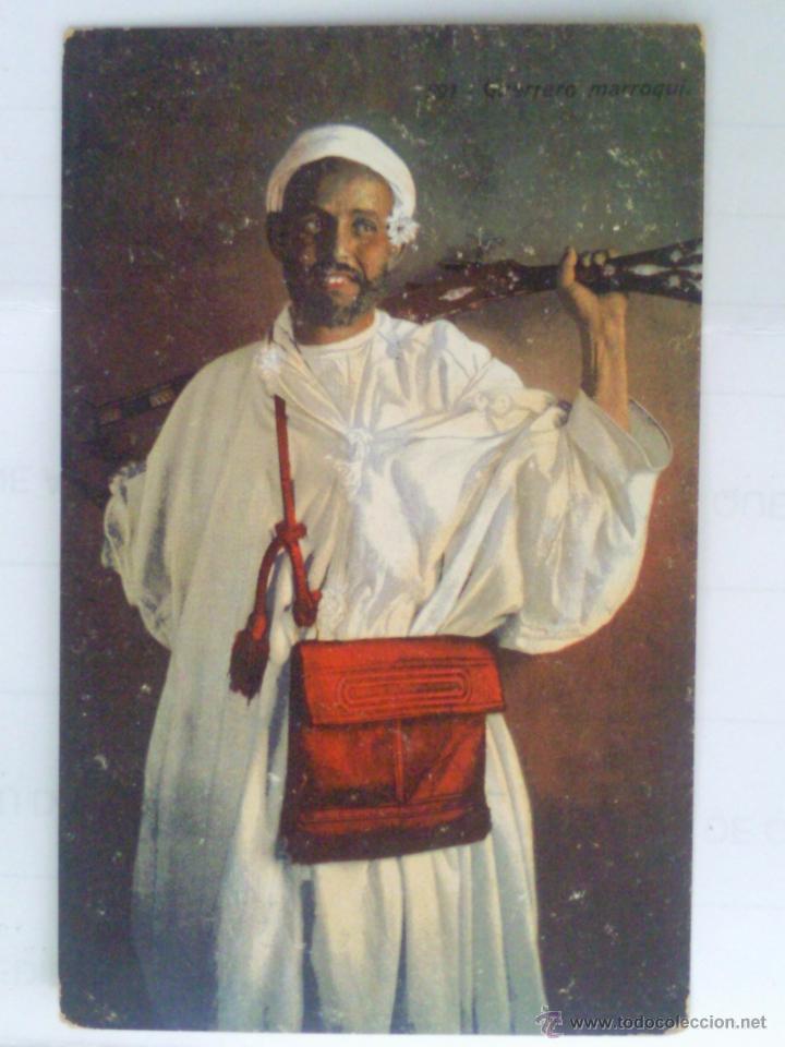 Postais: ANTIGUA POSTAL, GUERRERO MARROQUI, FOTOGRAFIA LEHNERT & LANDROCK