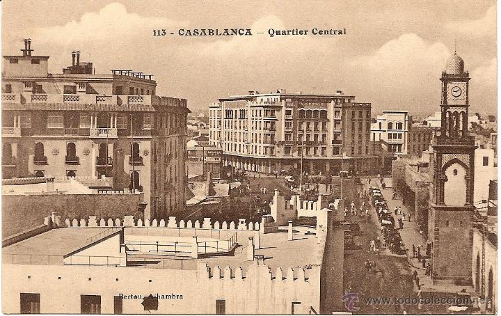 Postales: CASABLANCA 113 - QUARTIER CENTRAL - SIN CIRCULAR - Foto 1