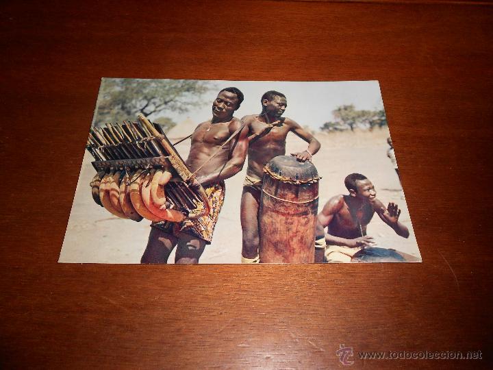 Postkarten: POSTAL AFRICA EN COLORES: TAM-TAM Y BALAFON (CIRCULADA)