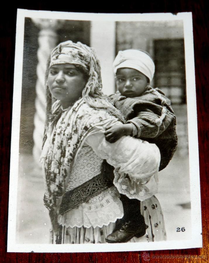 Postais: FOTOGRAFIA DE ESCENA TIPICA DE MARRUECOS, MIDE 9 X 6,5 CMS.