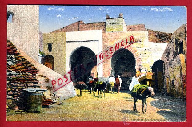 Cartoline: POSTAL TETUAN, MARRUECOS, INTERIOR DE LA PUERTA DE CEUTA, P95530