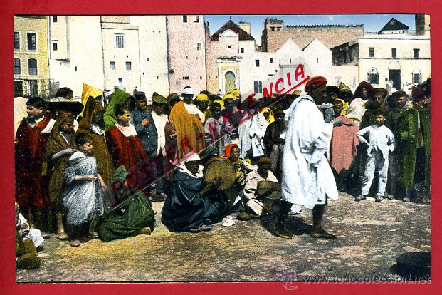Cartoline: POSTAL TETUAN, MARRUECOS, LOS ENCANTADORES DE SERPIENTES, P95535
