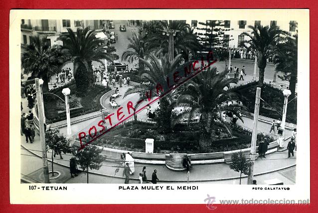 Cartoline: POSTAL TETUAN, MARRUECOS, PLAZA MULEY EL MEHDY, P95561