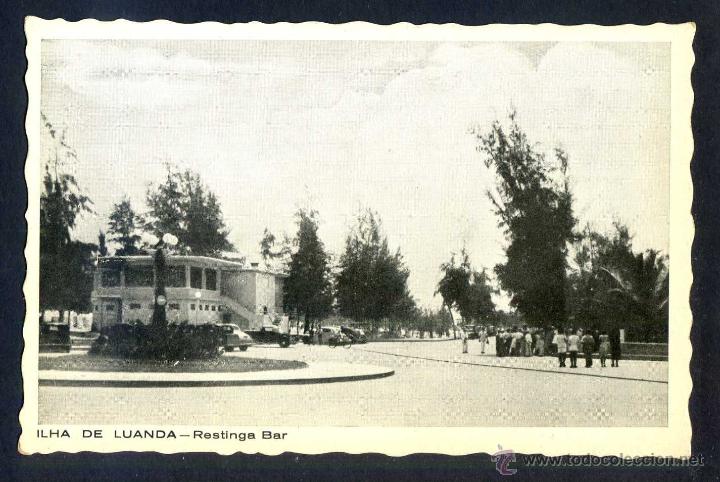 Cartes Postales: Angola. Ilha de Luanda. *Restinga Bar* Ed. Lello. Nueva.