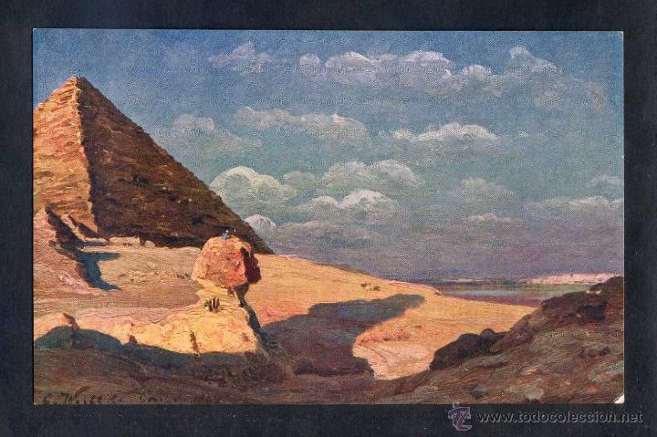 Postais: Egipto. *Le Sphinx* Sin datos n&ordm; 129. Nueva.