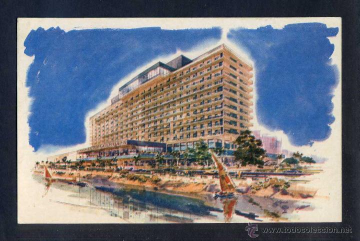 Postales: Egipto. El Cairo. *Nile Hilton* Escrita. - Foto 1