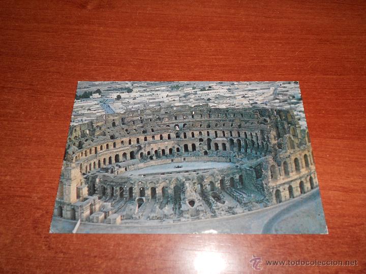 Cartes Postales: POSTAL CICULADA EL DJEM (TUNEZ) EL COLISEO 1972