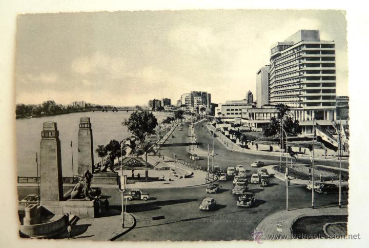 Cartes Postales: ANTIGUA POSTAL DE EGIPTO. ESCRITA POR DETR&Aacute;S. EL CAIRO.
