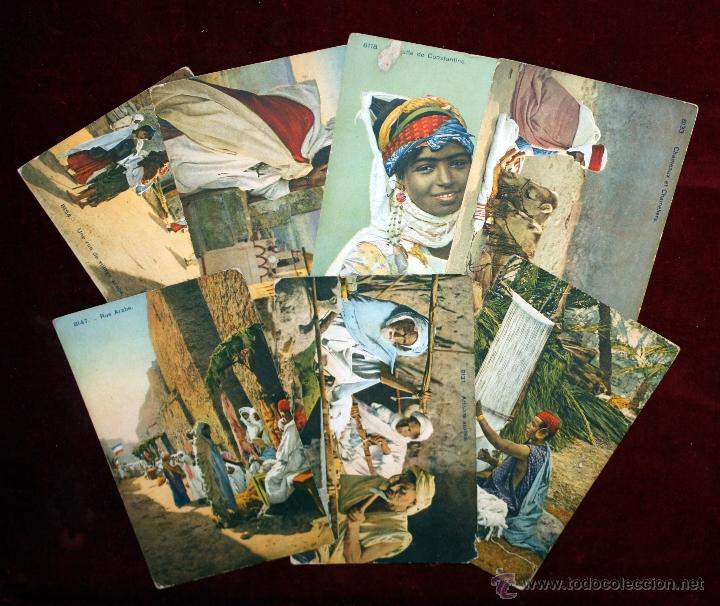 Postales: LOTE DE 7 POSTALES DE TEMATICA ARABE - Foto 1