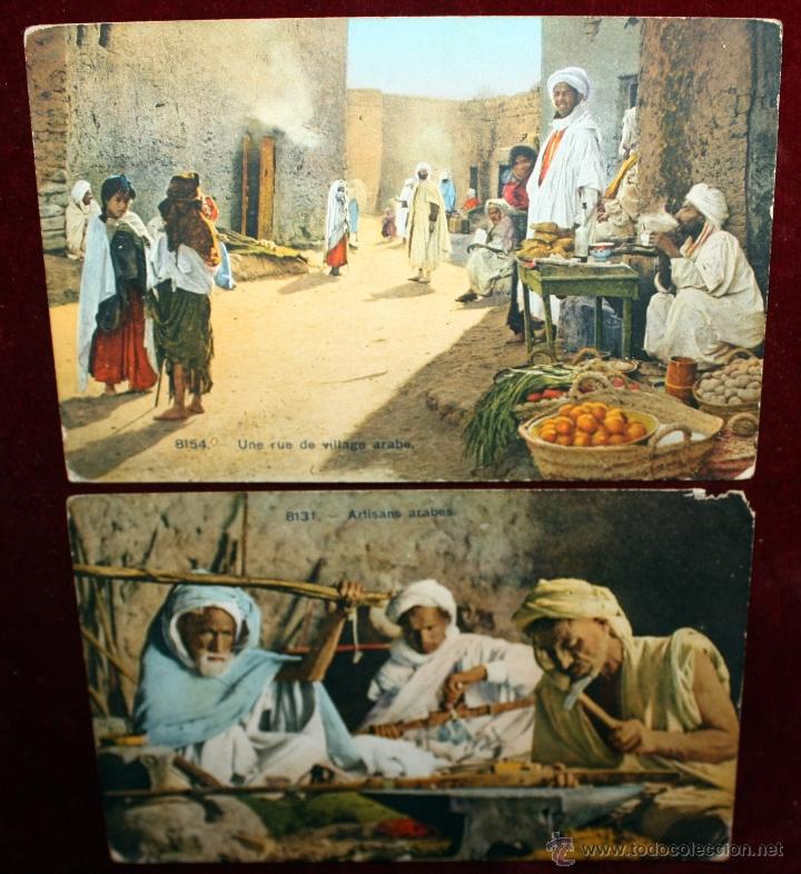 Postales: LOTE DE 7 POSTALES DE TEMATICA ARABE - Foto 2