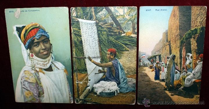 Postales: LOTE DE 7 POSTALES DE TEMATICA ARABE - Foto 4