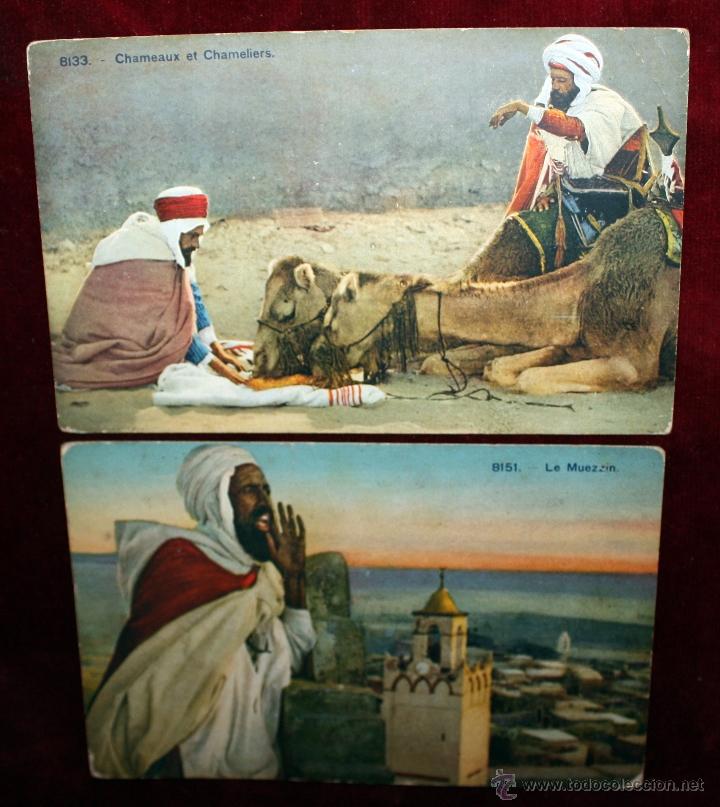 Postales: LOTE DE 7 POSTALES DE TEMATICA ARABE - Foto 7