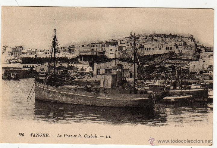 Cartes Postales: TANGER. LE PORT ET LA CASBAH. - LL. PARIS