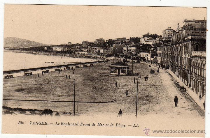 Cartes Postales: TANGER. LE BOULEVARD FRONT DE MER