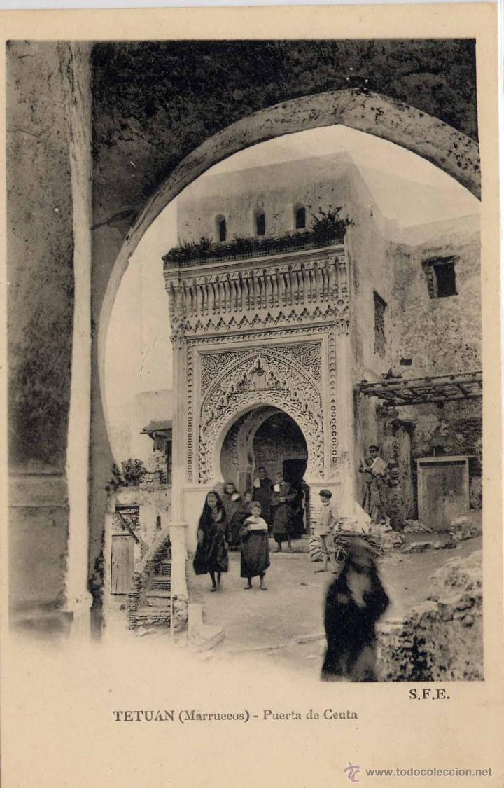 Postcards: TETUAN (MARRUECOS).- PUERTA DE CEUTA
