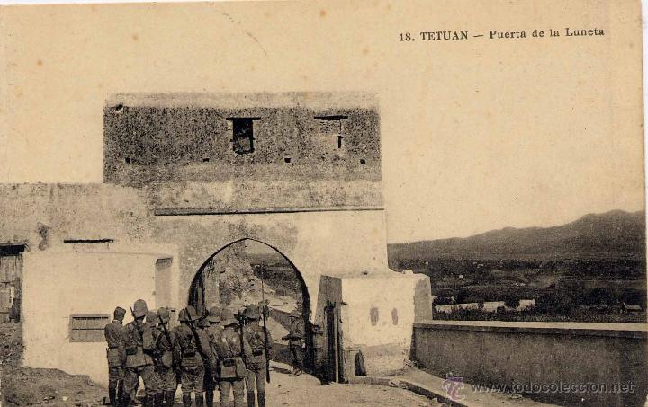 Postcards: TETUAN.- PUERTA DE LA LUNETA
