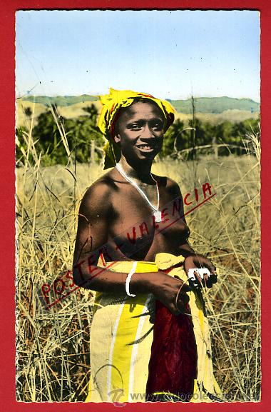 Postcards: POSTAL AFRICA, MUJER EROTICA, P96627
