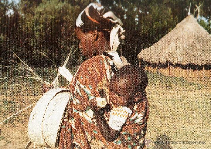 Cartoline: postal - col. africa - n&ordm; 2 - madre - ed. lestonnac / compa&ntilde;ia de maria nuestra se&ntilde;ora - nueva -