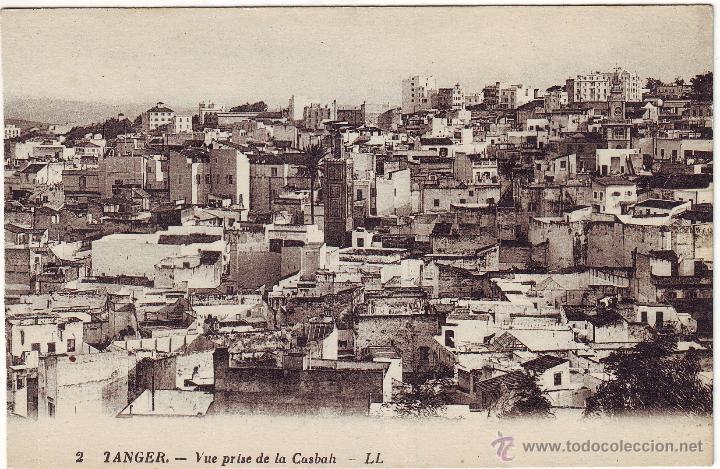 Postais: TANGER . VISTA DE LA CASBAH
