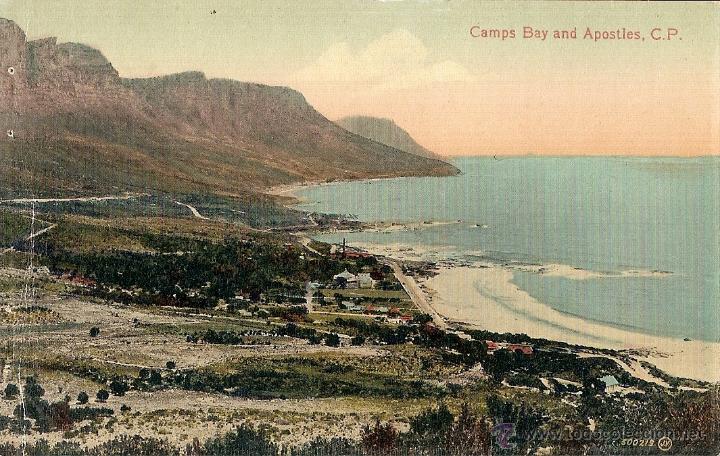 Cartes Postales: ANTIGUA POSTAL - CAMPS BAY AND APOSTLES (CP)