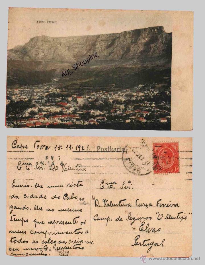 Cartes Postales: Ciudad del Cabo - TARJETA POSTAL - Old postcard A&Ntilde;O 1921