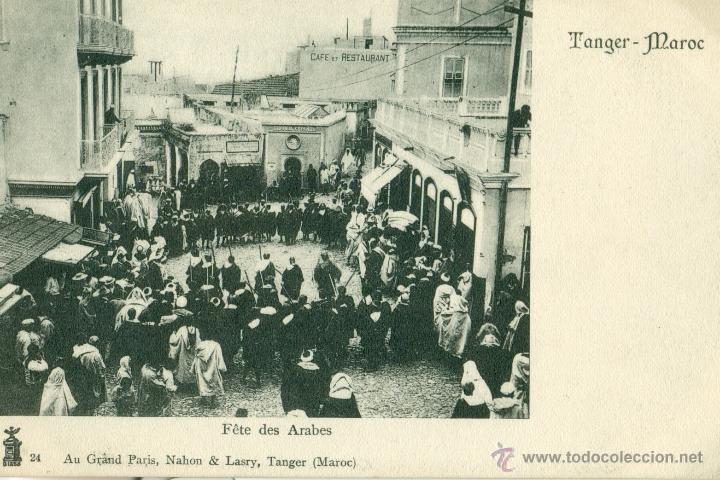 Cartes Postales: TANGER. FIESTA DE LOS ARABES. HACIA 1900.
