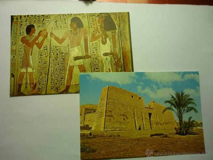 Cartes Postales: LOTE POSTALES EGIPTO -THEBES -   TUMBA NOBLE SEN-NEFER.--CM