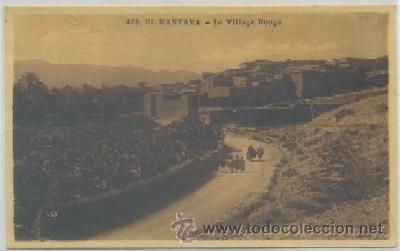 Cartes Postales: POSTAL DE ARGELIA. EL-KANTARA N&ordm; 423. LE VILLAGE ROUGE   P-AFyMA-531