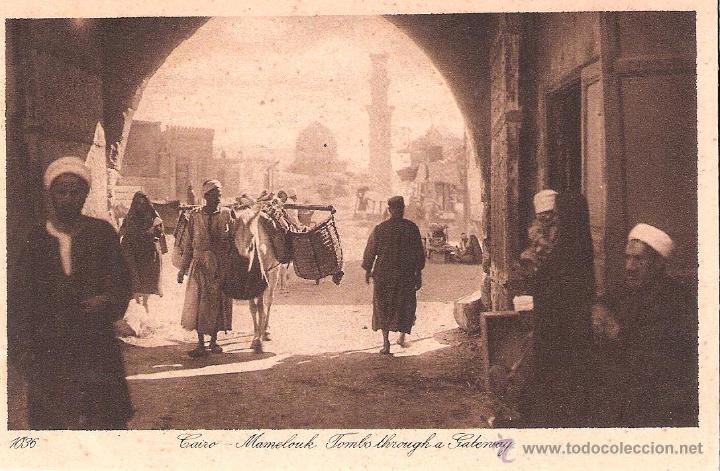 Postales: cairo mamelouk tombs through a gatenvay - Foto 1