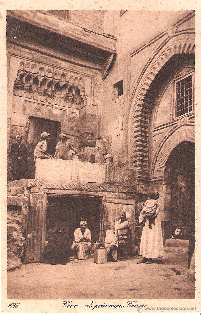 Cartes Postales: POSTAL CARD Egypt - 1028 CAIRO - A PINTURESQUE CORNER