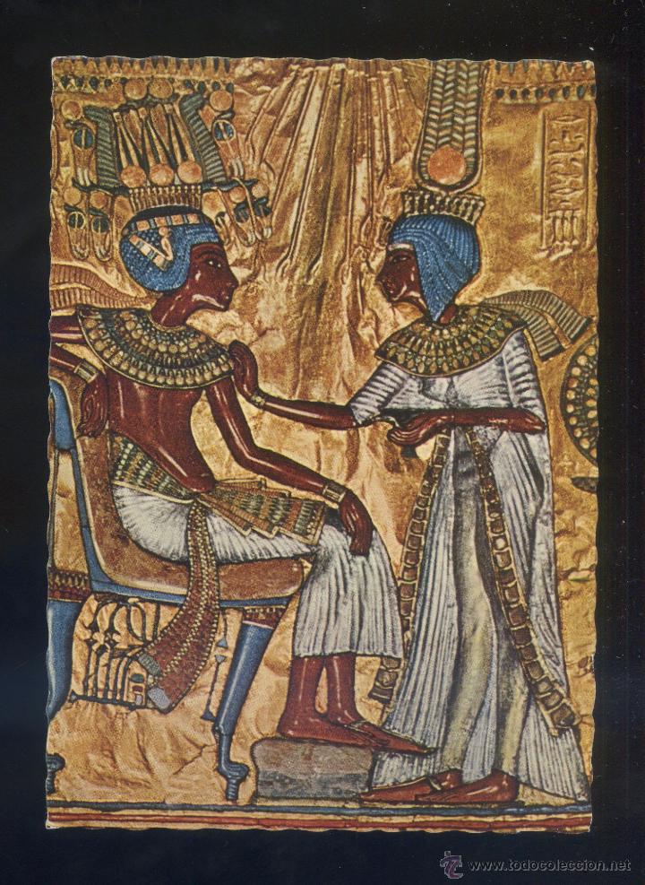 Cartes Postales: Egipto. Tut-ench-Am'un. *Tr&eacute;sor de...* Ed. KG n&ordm; A-4. Nueva.