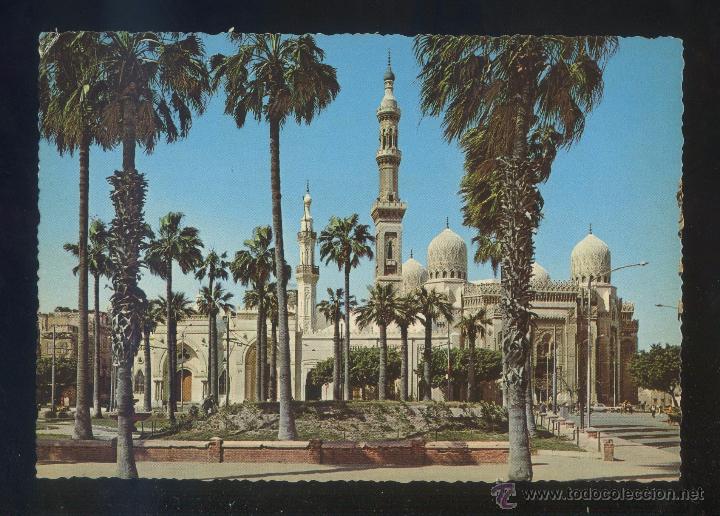 Cartoline: Egipto. Alejandr&iacute;a. *Mosque* Ed. Kruger n&ordm; 742-8. Nueva.