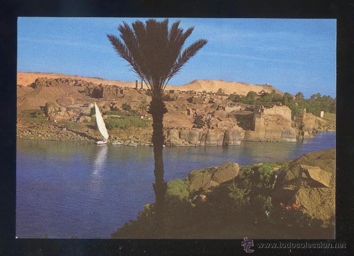 Cartoline: Egipto. Asswan. *View of the Nile...* Sin datos editor. Nueva.
