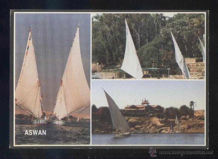 Cartoline: Egipto. Asswan. *Nile...* Ed. King Mina. Nueva.