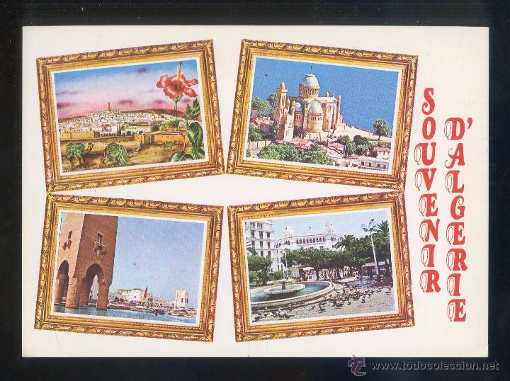Postales: Argelia. *Souvenir...* Ed. Nafis. Nueva.