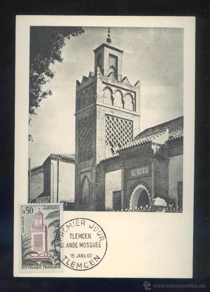 Postales: Argelia. Tlemcen. *La Mosqu&eacute;e* Ed. CIM. Nueva.