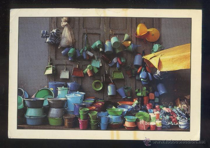 Postales: Costa de Marfil. Treichville. *Etalage...* Ed. Phocal n&ordm; 73. Circulada 1990.