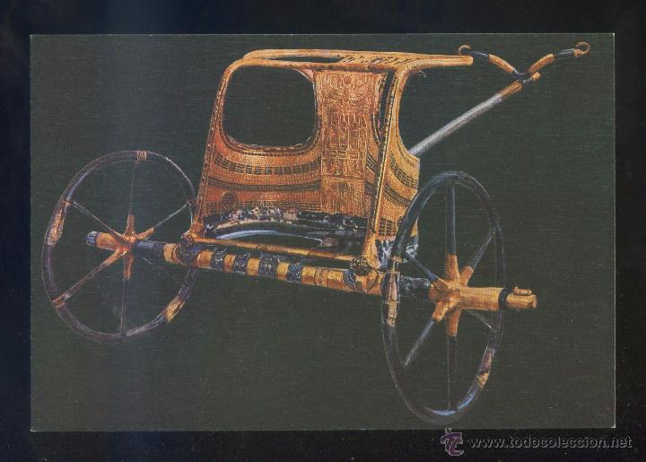 Postkarten: Egipto. Museo del Cairo. *State Chariot...* Ed. Lehnert & Landrock n&ordm; 260. Nueva.
