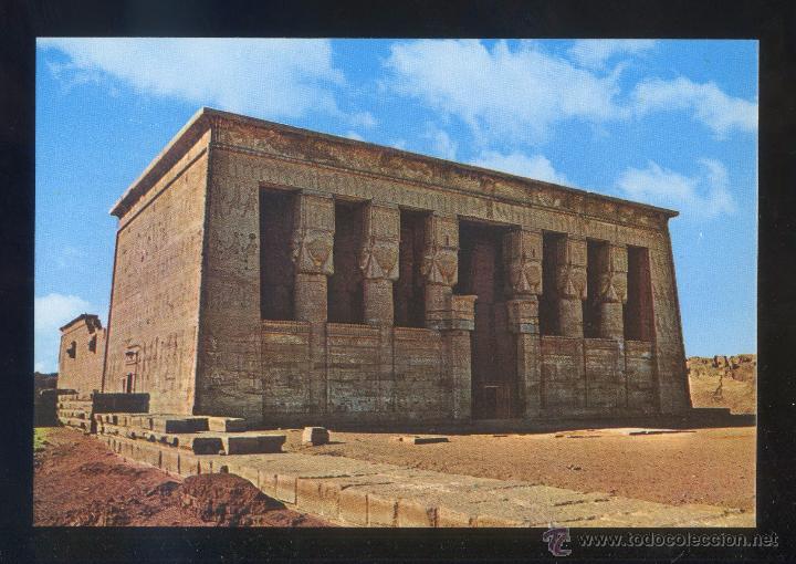 Postais: Egipto. Templo de Dendera. *General View of Hathor Temple* Ed. Lehnert & Landrock n&ordm; 615. Nueva.
