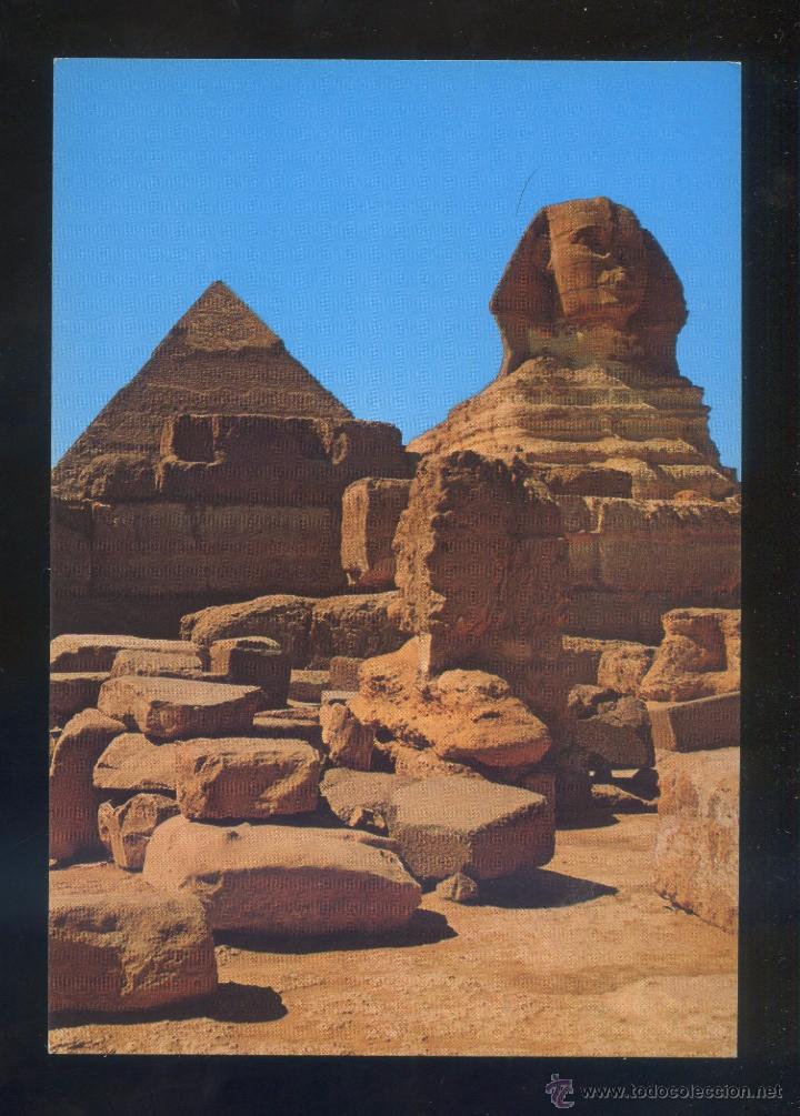 Postais: Egipto. Giza. *The Great Sphinx* Sin datos editor. Nueva.