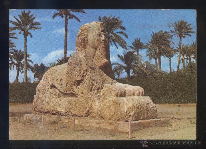 Postais: Egipto. Giza. *The Sphinx of Sakkara* Sin datos editor. Circulada 1991.