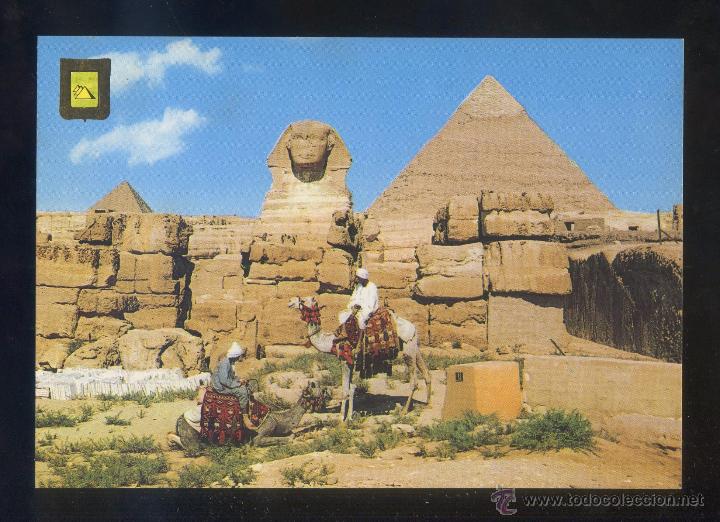 Postais: Egipto. Giza. *The Great Sphnix...* Ed. Dar El Kitab El Guedid n&ordm; 15. Nueva.