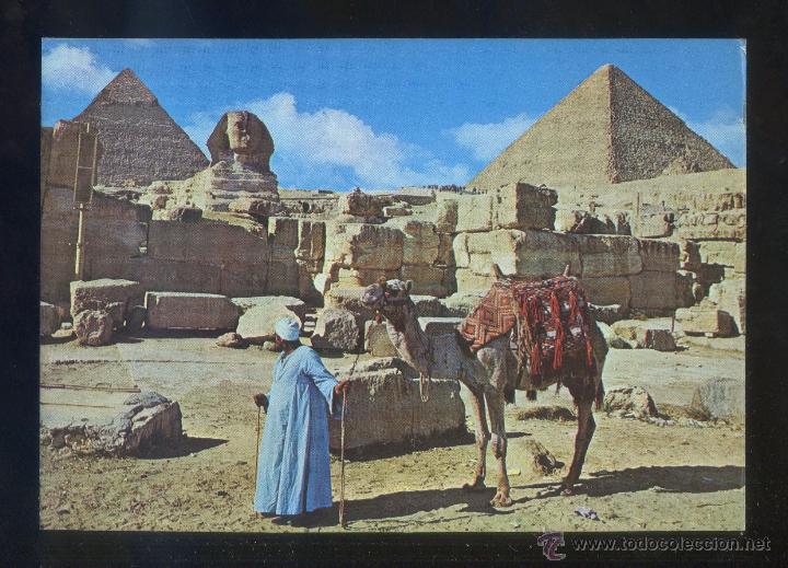Postais: Egipto. Giza. *The Great Sphinx...* Sin datos editor. Nueva.
