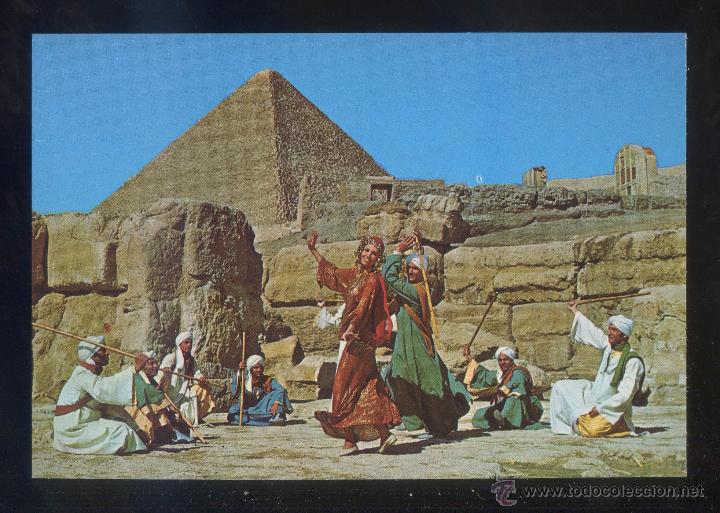 Postais: Egipto. Giza. *The Reda folkloric troup...* Sin datos editor. Nueva.