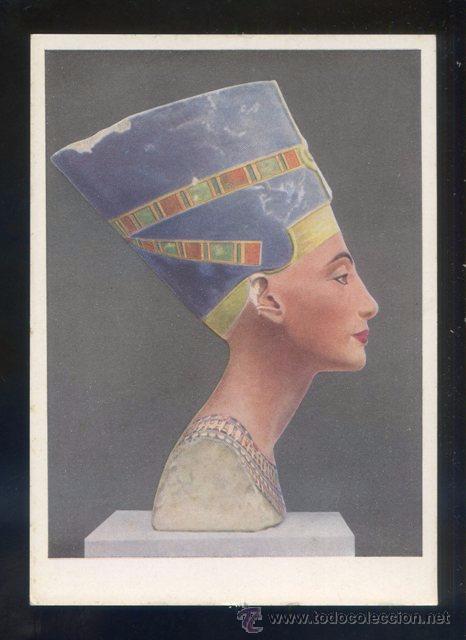 Postais: Egipto. *The Queen Nofret - Ete* Ed. K. Wolfrum, Wien. Nueva.